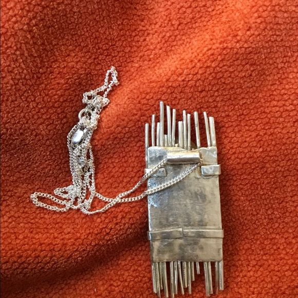 Smithsonite Sterling Silver Pendant and Chain - Picture 3 of 8